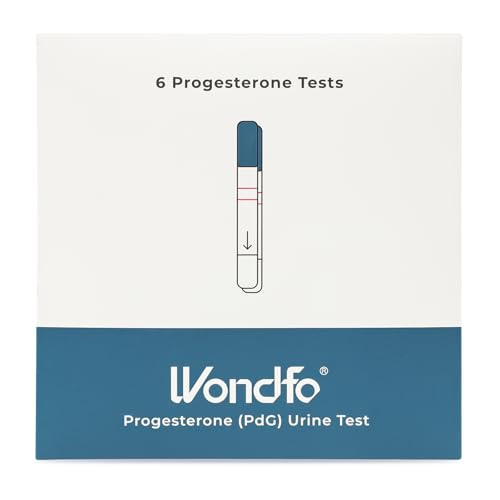 Wondfo Progesteron Test 6 Stück PdG Urinteststreifen zur Bestätigung des Eisprungs zu Hause