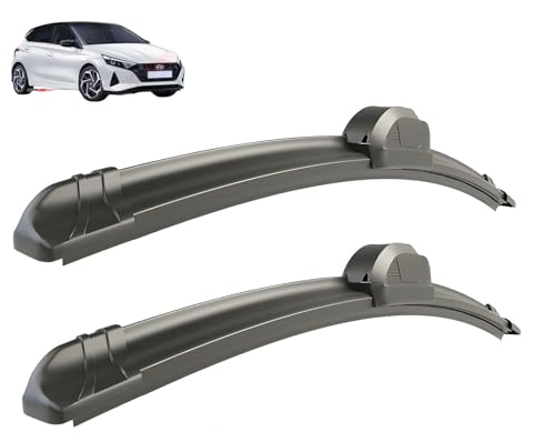Windshield Car Wiper Blades Compatibility With Hyundai i20 (Model : 2020-Till Date), i20 Wiper Blades - Set of 2Pc (D-24,P-16)