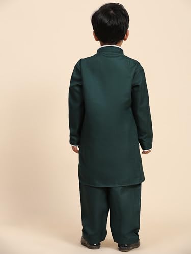 Boys Cotton Pathani Kurta set for kids | Indian Ethnic Wear | Wedding Outfit | Pack of 1 (S-247)2