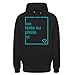 Spreadshirt® Créez Votre Propre Pull À Capuche Personnalisé avec Texte ou Photo Imprimée Sweat À Capuche Unisexe, M, Noir