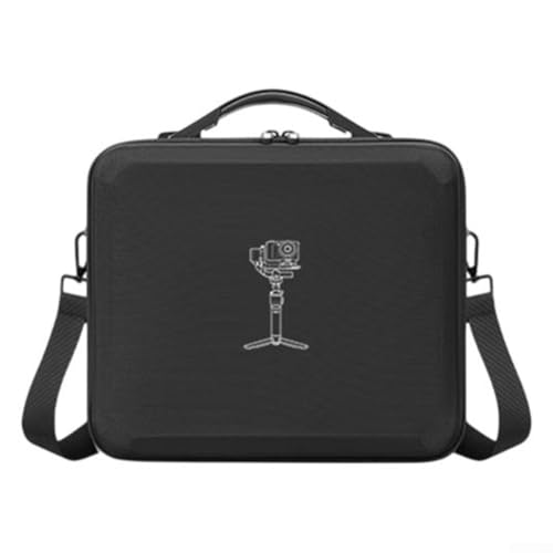 Funda para DJI RS4 Mini: caja de almacenamiento negra en piel sintética de 35 cm con asa