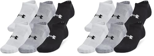 Image of Under Armour Unisex-Adult Training Cotton No Show Socks 6 Pack