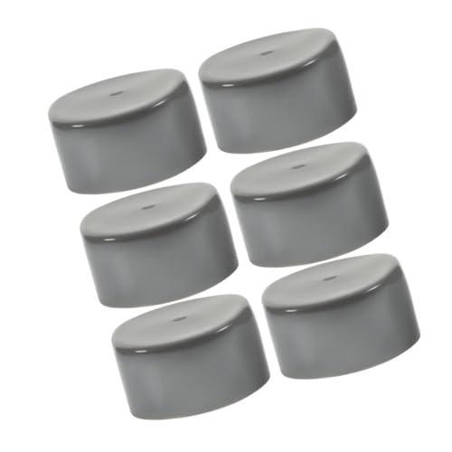 TOPPERFUN 6pcs Caps Dust Caps for Trailer 1.98'' Wheels Grease Protection Covers