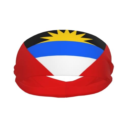 Image of Cute Flag Headbands Women Men Flag Sweatband Sports Headband for Running, Cycling, Yoga Gym, Working Out