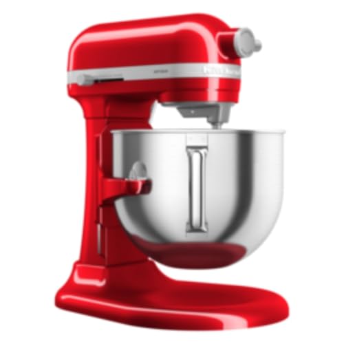 KitchenAid Robot Pâtissier - Artisan - Robot cuisine multifonctions à Bol relevable - Batteur avec 5 accessoires et bol en inox de 6,6 L - Pomme d'amour