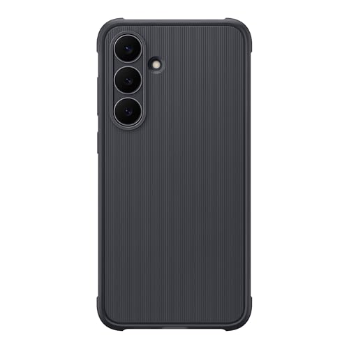 Image of SAMSUNG Galaxy S25 FE Rugged Phone Case, Tough Durable Design, Military-Grade Protection, Scratch Resistant Silicone, Slim Comfortable Design, US Version, Black