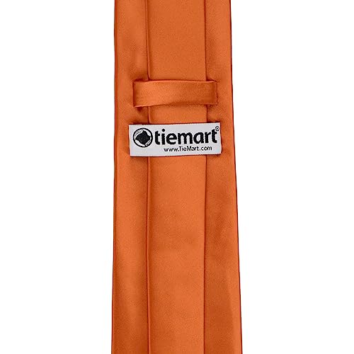 Image of tiemart Premium Solid Color Necktie