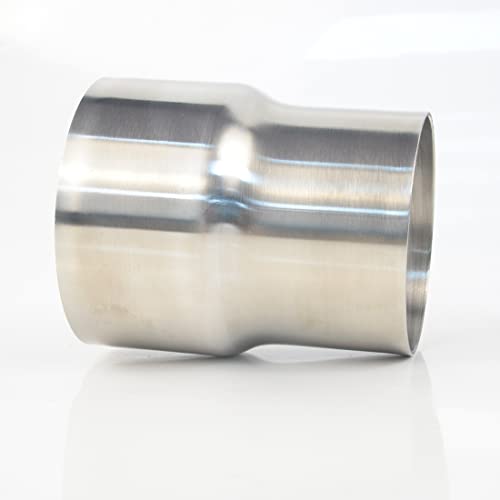 Universal Stainless ID 2.5 inch to OD 3 inch Exhaust Adapter Reducer