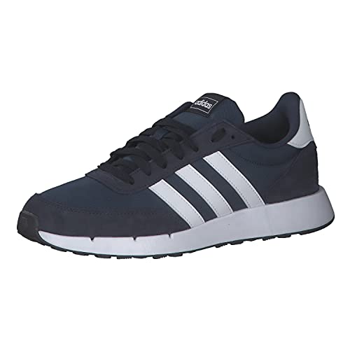 adidas Run 60S 2.0, Road Running Shoe Hombre, Crew Navy/Cloud White/Legend Ink, 42 EU