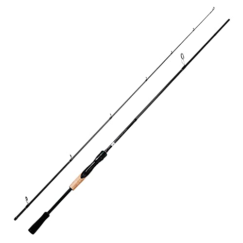 HANDING Magic L 2Piece Spinning Fishing Rod Saltwater EVA Handle Light