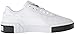 PUMA Women's CALI Sneaker, White Black, 8 M US