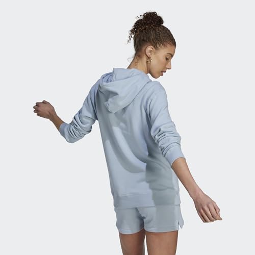 Image of adidas Women Cotton Hooded Neck Sweatshirt