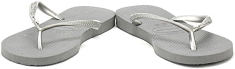 Havaianas Women's Flip Flop Sandals, Grey(Steel Grey), 5-6 | Image 3
