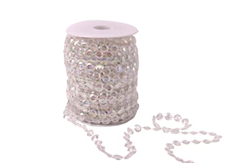 ICTRONIX 30M Mariage Maison Cristal Acrylique Guirlande Diamant Brin Perle De Rideau De Partie rideau Noël Fête Décor DIY