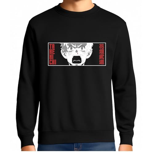 the Fan Tee Sudadera Adulto Sin Capucha de Hombre Dibujos Animados Tokio Anime japonés – Banda Callejera y Líder del Rubio, Mikey, Gang 008 4XL
