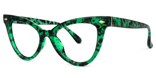 Image of VOOGLAM Cat Eye Blue Light Blocking Glasses for Women Anti UV Eyestrain Eyewear Maite OP02131