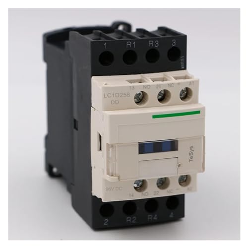 Contacteur LC1D258DD 4P résout les pannes de commutation 96V DC 40A