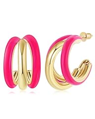 Hot Pink Earrings