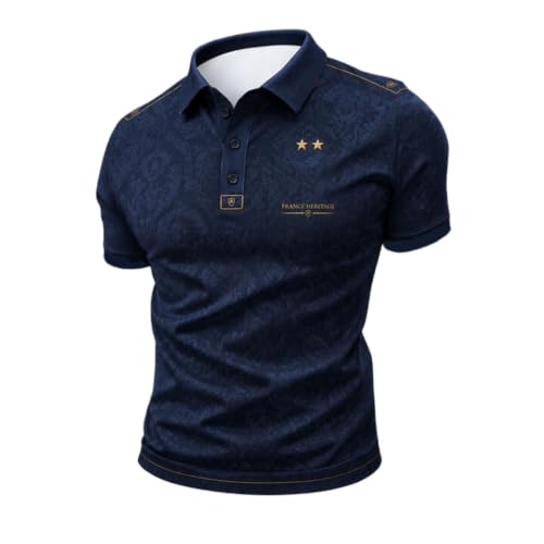 Polo homme manches courtes vêtement quotidien confortable 2026