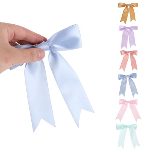 Cinta con lazo para adornar bolsas de dulces de CHICAMPERA pack de 60 moños 4