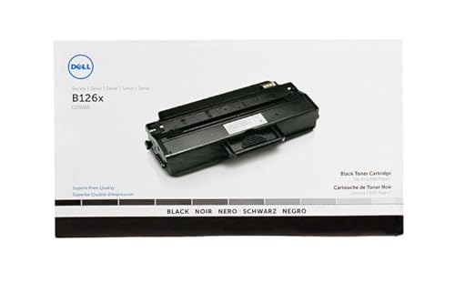 Toner laser DELL G9W85 pour éviter les impressions pâles et les textes flous