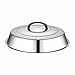 Allthingstore Coperchio per padella, coperchio alto in acciaio inox, coperchio da 32 cm, per pentole da cucina e barbecue all'aperto grigliate da campeggio immagine