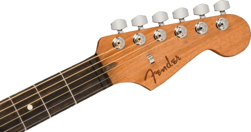 Fender Acoustasonic Jazzmaster Ocean Turquoise · Guitare électrique - Les Beatles, Paul McCartney, John Lennon, RIngo Starr, George Harrison Fender Acoustasonic Jazzmaster Ocean Turquoise · Guitare électrique – Image 6