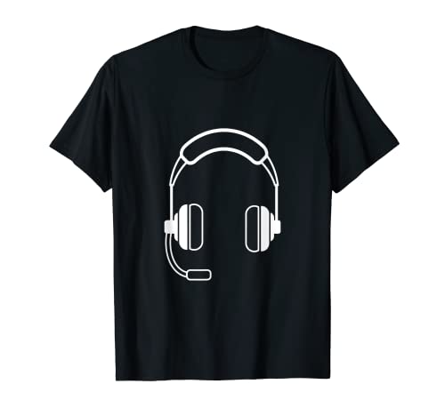Aviation Pilot Headset Camiseta Camiseta