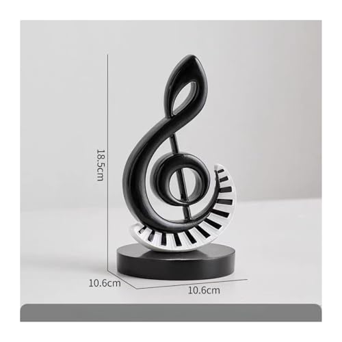 Statue de note musicale décoration de bureau aux finitions soignées - 3