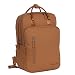 Produktbild New Rebels William Milwaukee 18L Rucksack - 15,6-Zoll-Laptopfach mit wasserdichtem Reißverschluss - Gepolsterte Rückengurte - Stiftfach an der Vorderseite - Wasserfestes Material - Cognac Braun
