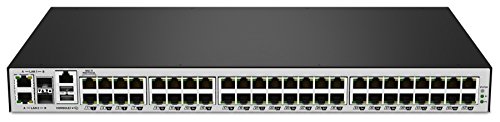 Image of Vertiv Avocent ACS8000 Serial Console, 48 Port Serial Console Server, Remote Data Center and Out of Band Management, USB Connectivity and Port Sensor, Dual AC Power (ACS8048DAC-400), Black