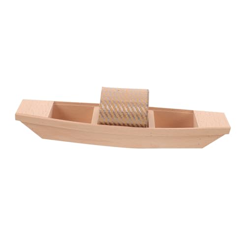TOPBATHY 3 Pièces Maquette De Bateau En Bois Mini-bateaux Décor