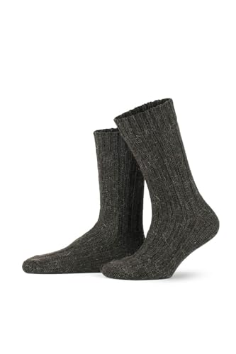 Alpaca Wool Socks for Men & Women, Extra Thick Loose-Fit Thermal Warm Socks, Alpaca-Merino Blend Cozy Winter Socks 2-Pack3