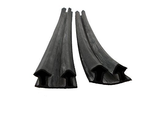 AirTech-UK Cold Room Door Gasket Door Seal Black with Fixing PVC Strip 6 meter