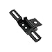 Motorcycle License Plate Bracket Fender Eliminator Adjustable, Universal Motorcycle License Plate Holder, Folding License Plate Holder