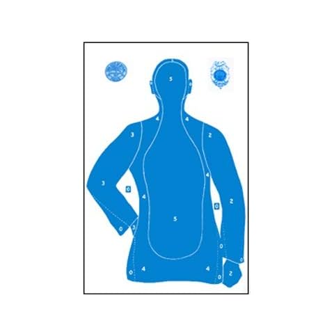 Miami-Dade (FL) PD Standard B-21E Qualification Target 100 pack Cover