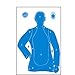 Miami-Dade (FL) PD Standard B-21E Qualification Target 50 pack