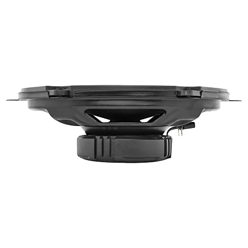 DS18 GEN-X5.7 Coaxial Speaker - 5x7, 3-Way, 165W Max, 50W RMS, Black Paper Cone, Two Mylar Dome Tweeters, 4 Ohms - Clarity Unparalled by Other Speakers in Their Class (2 Speakers)