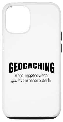 Camicia Geocache Quando lasci che i nerd fuori Geocaching Custodia per iPhone 12/12 Pro