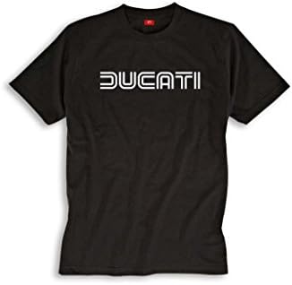 Ducati Mens Ana 80s Mens T-Shirt Large Black