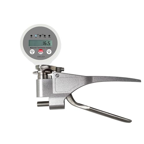 NURII AW20+, Vickers Hardness Tester, Aluminum Alloy Soft Metal Hardness Tester, 0.5HW Digital Display Vickers Hardness Tester, 0~20HW