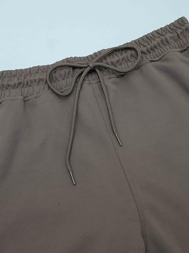 Image of TECHNOSPORT Men's Slim Fit Track Pants with Zip Pockets, ELASTO Plus Quick Dry Stretchable Lightweight Lower for Gym Running Yoga and Sports