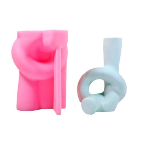 Moules en silicone Morain pour pots de fleurs et ciment texturé - 7