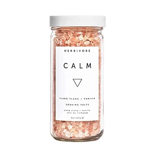 HERBIVORE Soaking Bath Salts – Aromatherapeutic Salts Blend, Detoxifying +