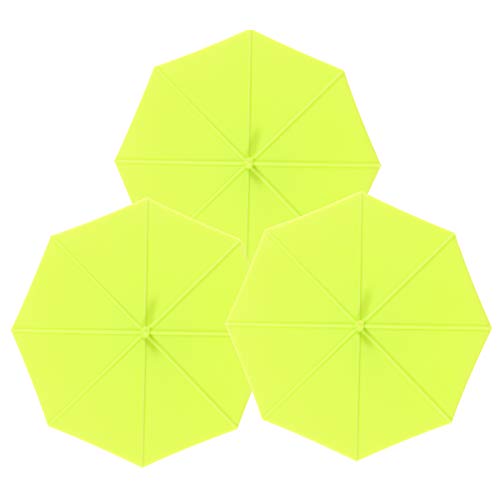 DOITOOL Caneca de café de chá, 3 peças, à prova de vazamento, tampas de silicone para copo seladas p