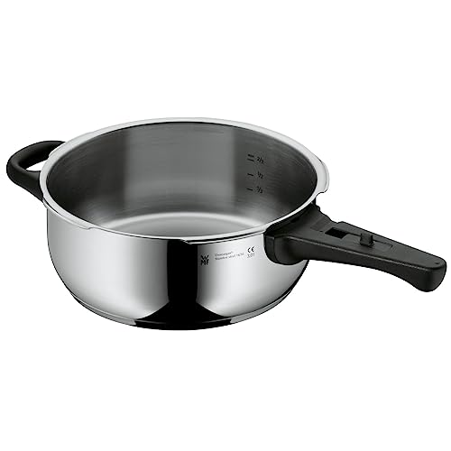 WMF Perfect One Pot Schnellkochtopf- Unterteil Induktion 3l, Dampfkochtopf ohne Deckel, Cromargan Edelstahl poliert