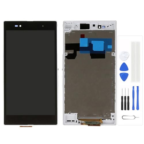 genérico LCD Táctil para Xperia Z Ultra XL39h XL39 C6802 C6806 Reparación y Sustitución de Pantalla táctil LCD Asamblea con Borde Blanco