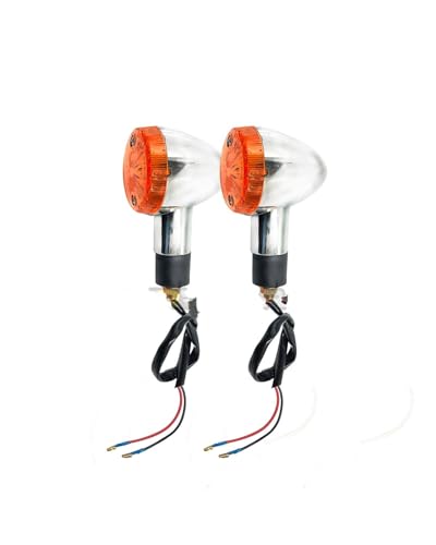 Intermitentes Moto para Vulcan VN800 900 1500 1600 1700 2000Custom VTX1300 CR Luces Intermitentes para Motocicleta para Shadow Aero Intermitentes Bicicleta(2pcs)