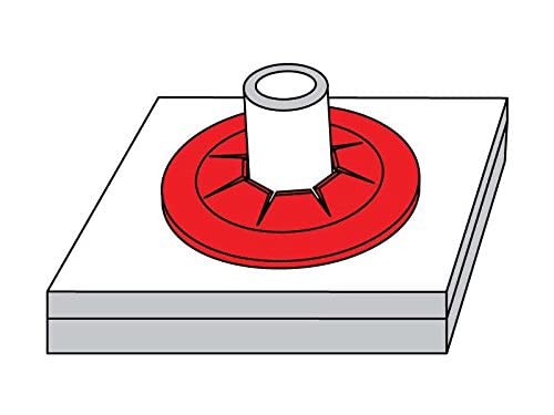 Push-On Pushnut, Stud Size 5/8, Phosphate + Oil, 2-Piece