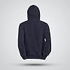 Mellor Design Unisex Pullover Hoodie – Classic Fit Hooded Sweatshirt for Men & Women – Casual Plain Hooded Top, Navy, XXL #3